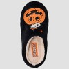 Women's Peanuts Snoopy Jack O Lantern Scuff Slippers - Black - 2 of 4