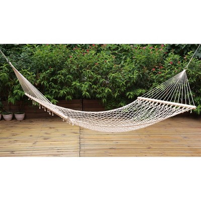 Stansport Acapulco Cotton Rope Hammock 78" x 47"