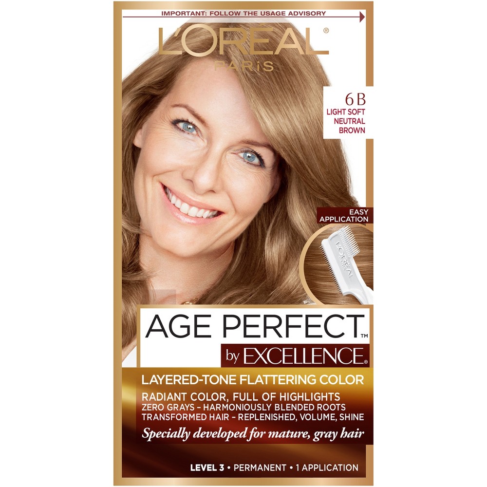 UPC 071249315118 product image for L'Oréal Paris Excellence Age Perfect Layered-Tone Flattering Color- 6B Light Sof | upcitemdb.com