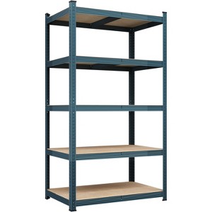 Yaheetech 71in 5-Tier Metal Storage Rack 5 Adjustable Shelves Boltless Shelving - 1 of 4