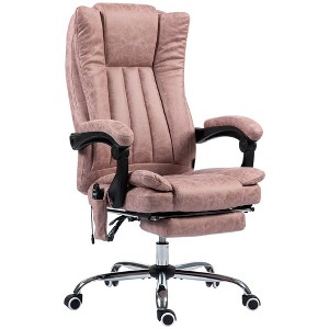 Aghana Digitals Pink Executive Massage Chair with 6 Vibration Points, Heat, 135° Recline, - 1 of 4