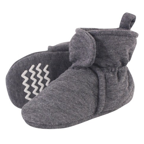 Hudson Baby Baby And Toddler Quilted Booties, Charcoal : Target