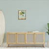 Stupell Industries Tropical Palm Trees on Sand Floating Frame Canvas Art, Gold, 17" x 21" - 3 of 4