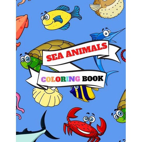 Download Sea Animals Coloring Book By Wilfrid Stone Paperback Target