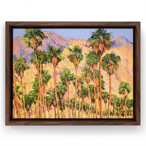 Scenic Palms 30x40 Canvas Print