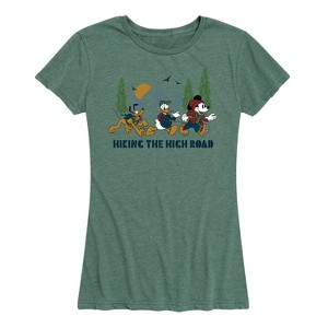 Women's - Disney - Hiking The High Road Short Sleeve Graphic T-Shirt - 1 of 4