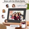 SUGIFT 10.1" Digital Picture Frame, Touch Screen Digital Photo Frame with Easy Setup, Photo Gifts for Parents and Grandparents - 4 of 4
