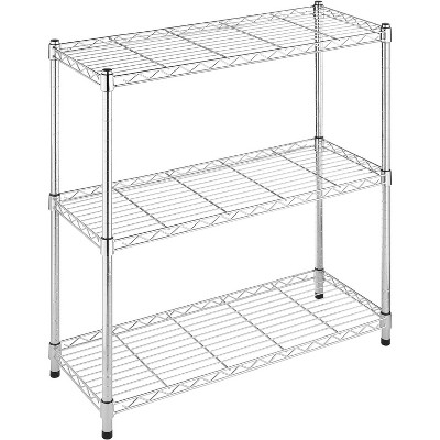 Whitmor SUPREME 3 TIER SHELVING-CHROME