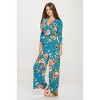 WEST K Women's Shay Surplice Neck Jumpsuit - 2 of 4