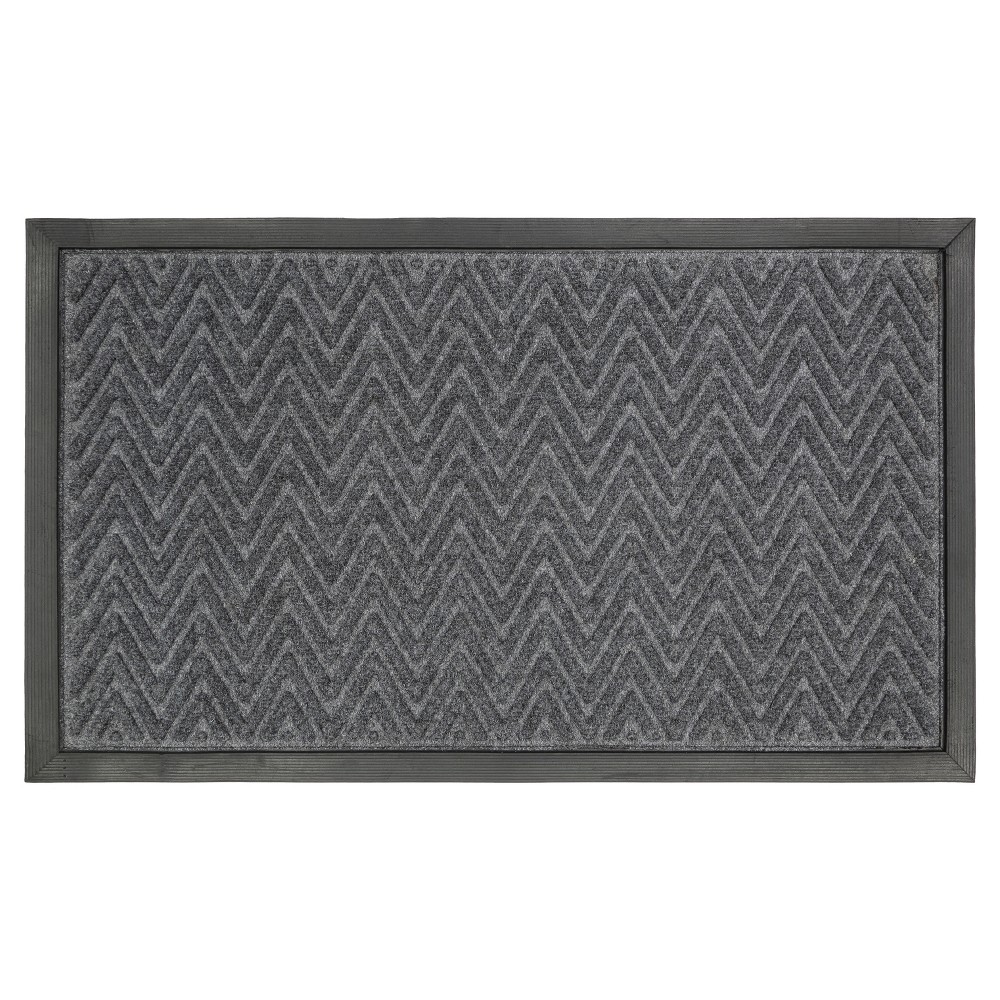 Photos - Doormat Mohawk 1'6"x2'6" Gateway Utility  Charcoal  