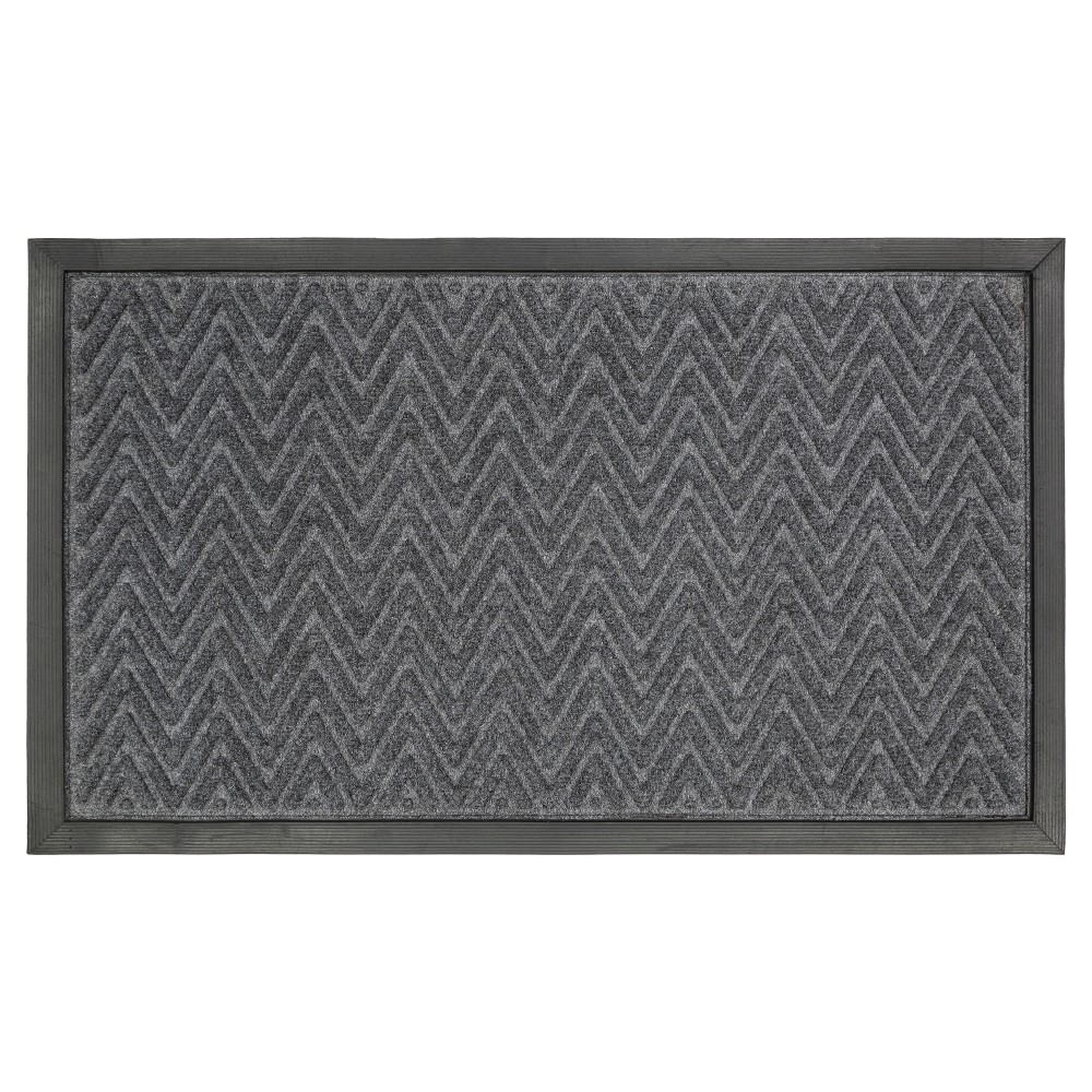 Photos - Area Rug Mohawk 1'6"x2'6" Gateway Utility Doormat Charcoal  