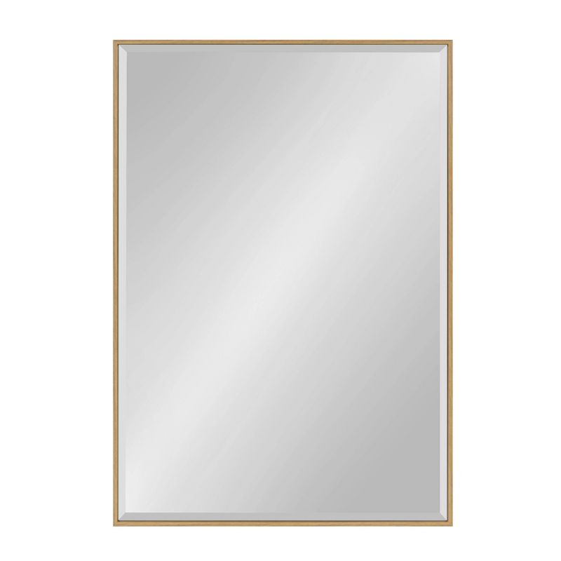 25&#34; x 37&#34; Rhodes Framed Wall Mirror Natural - Kate and Laurel, 3 of 10