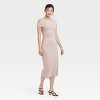 Women's Knit Midi Dress - A New Day™ - 3 of 3