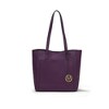 MKF Collection Leah Vegan Leather Women’s Tote Bag by Mia K - 2 of 4