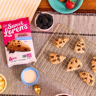 Sweet Loren's Chocolate Chunk Scones - 9.8oz/8ct