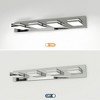 Modern Chrome LED Vanity Light 5-Light Wall Sconce Sleek Minimalist Design - 4 of 4