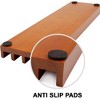 GSE Domino Racks Set of 4, Wooden Domino Trays Holders Organizer, Premium Domino Tiles Holder Racks - 4 of 4