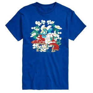 Men's - Smurfs - Nature Short Sleeve Graphic T-Shirt - 1 of 3
