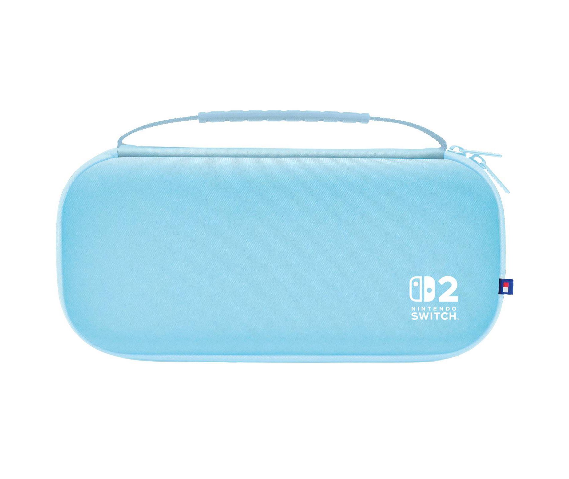 HORI Slim Hard Shell Tough Pouch (Light Blue) for Nintendo Switch 2
