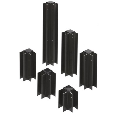 Gardener's Supply Company Raised Bed Corners, 12 Inch Set of 2 Aluminum - Gardener's Supply Company