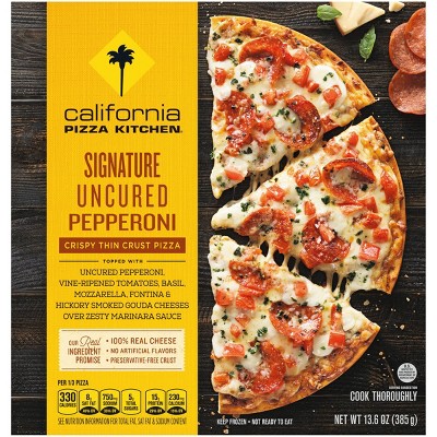 California Pizza Kitchen Crispy Thin Crust Signature Pepperoni Frozen Pizza - 12.9oz