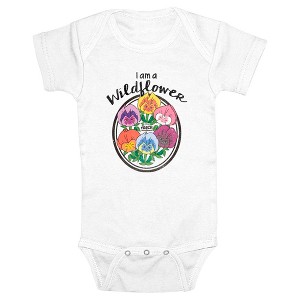 Infant's Alice in Wonderland I Am a Wildflower Crew Bodysuit - 1 of 3