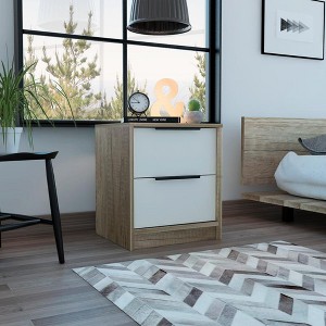 TIRAMISUBEST Modern Nightstand 19" H - Multicolor Mobile File Cabinet - 1 of 4