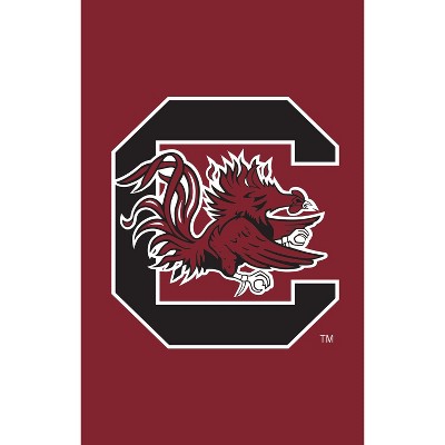 NCAA University of South Carolina Garden Applique Flag 12.5 x 18 Inches Indoor Outdoor Decor