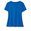 Collections Etc Soft Knit Crew Neck Tee - 4 of 4