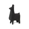 Cheung's Sidero Black Cast Iron Llama Table Decor - 3 of 4