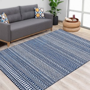 Boho Rug Beige Area Rug Machine Washable Tan Rugs for Bedroom Non Slip Indoor Rugs for Office - 1 of 1