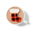 Christmas Marshmallow Buffalo Plaid Printed Stocking - 1.6oz - Favorite Day™ - 3 of 3