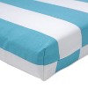 Cabana Stripe Chaise Lounge Outdoor Cushion - Pillow Perfect - 2 of 4