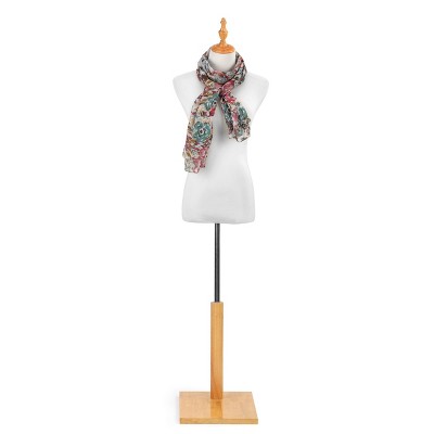 DEMDACO KF Rectangle Scarf - Abstract Floral One Size - Multi