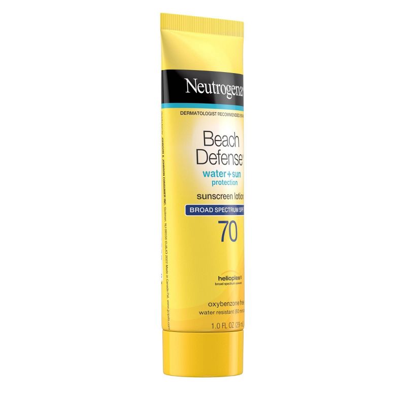 Neutrogena Beach Defense Sunscreen Lotion - SPF 70 - 1 fl oz, 4 of 9