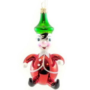 Italian Ornaments 4.5 Inch Pinocchio Ornament Geppetto Italian Tree Ornaments - 1 of 3