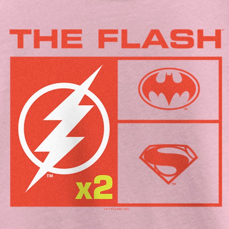 Girl's The Flash Team Icons T-Shirt, 2 of 5