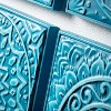 Sullivans Mediterranean Motif Wall Tiles Set of 4  12.5"H Blue - 2 of 4