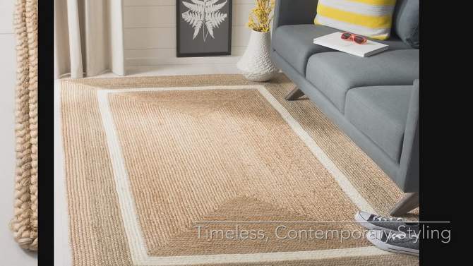 Natural Fiber NF883 Hand Woven Area Rug  - Safavieh, 2 of 5, play video