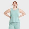 Women's Beyond Ease Legging Friendly Racerback Tank Top - All In Motion™ - 3 of 4
