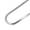Unique Bargains Women's 14K Gold Plated Flat Snake Chain Choker Necklace - 3 of 4
