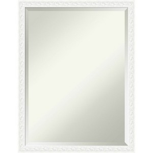 Amanti Art Bethany Beveled Wood Framed Bathroom Vanity Wall Mirror - 1 of 4