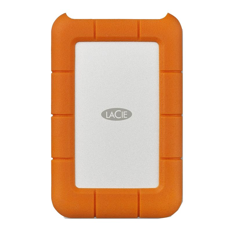 LaCie Rugged USB-C 4 TB Portable External Hard Drive, 1 of 3