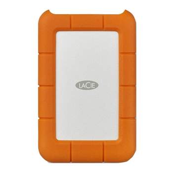 LaCie Rugged USB-C 5 Portable External Hard Drive