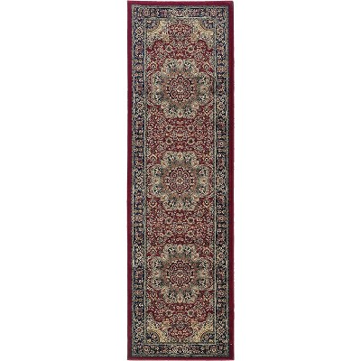 Oriental Weavers Ariana 116R3 Red/ Blue Indoor Area Rug - 2'7" x 9'4"