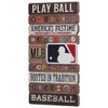 MLB Baseball Wood Plank Sign Panel - image 2 of 4