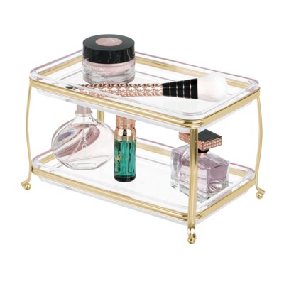 2 Tier Bathroom Tray Organizer - Madesmart : Target