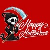 Men's Design By Humans HAPPY HALLOWEEN - Special Edition By wedenote Tank Top - 2 of 3