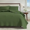 Great Bay Home Detailed Channel Stitch All-Season Reversible Quilt Set With Shams - 4 of 4