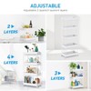 OBOKATA  5-Tier Rolling Cart, Bathroom Storage Organizer Utility Cart, Mobile Shelving Unit Slide Out Shelves for Kitchen Living Room - 3 of 4
